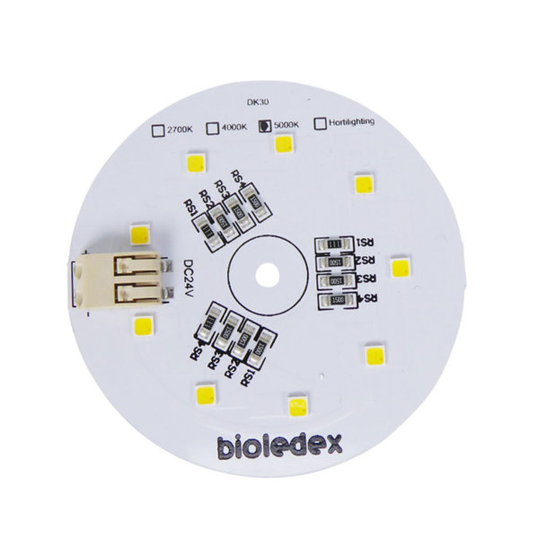 Bioledex LED Modul Ø60mm 9W 1050Lm 4000K Neutralweiß 24V DC