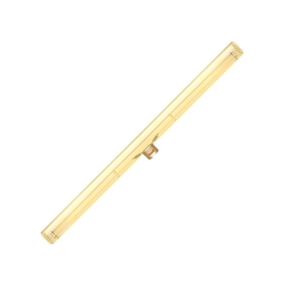 goldene Segula LED Linienlampe S14d 500 mm 8W 430lm 1.900K Warmweiß Dimmbar