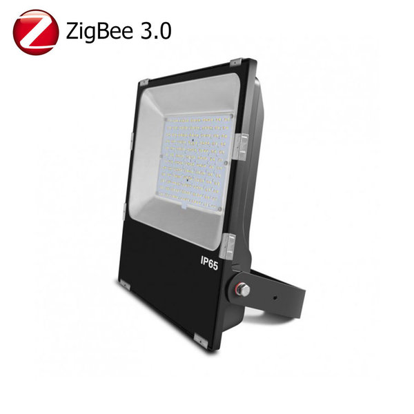 LED Flutlichtstrahler ZigBee 3.0 100W 8500-10500lm RGB + CCT 2200-6500K 100-240V AC