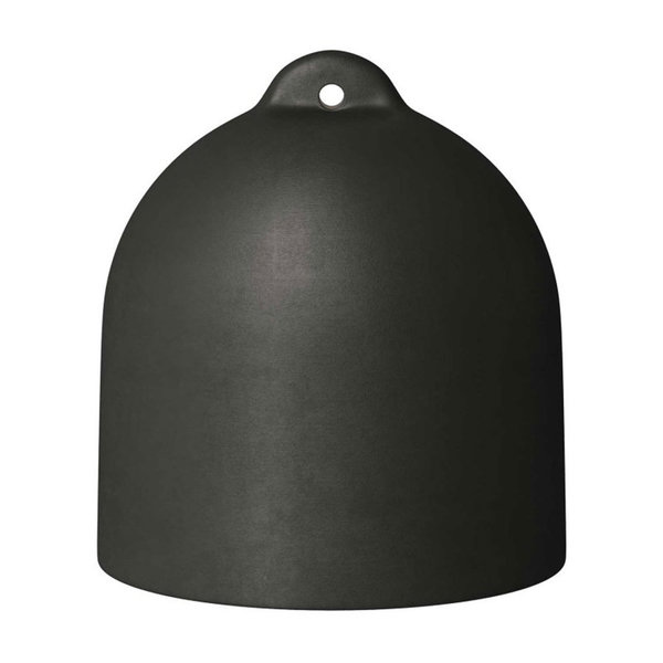 Glockenförmiger Lampenschirm M aus Keramik, Tafellack