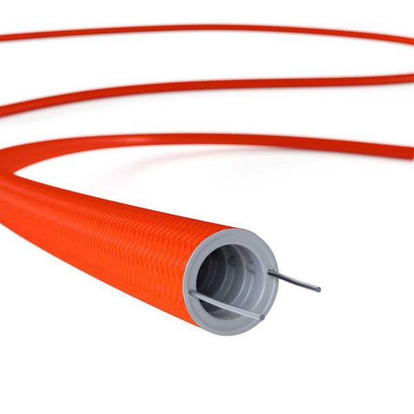 Creative Tube textiler Kabelkanal - Ø 20 mm, RF15 Fluo Orange
