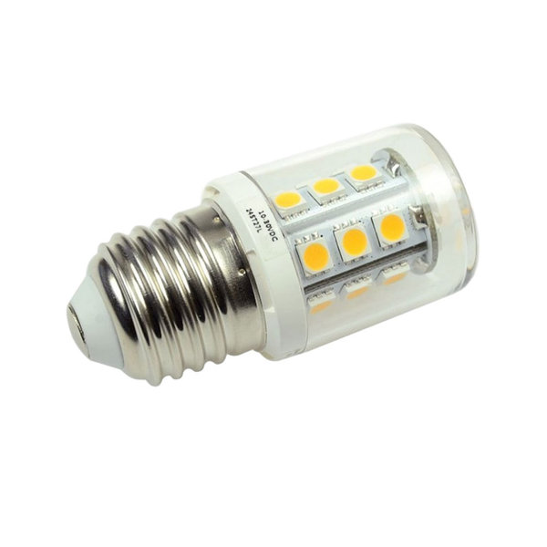 LED Leuchtmittel E27 2,6W 300 Lumen 3000K Warmweiß 13,5-28V DC / 24V AC Dimmbar