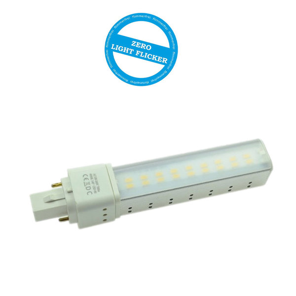 flimerfreie LED Kompaktleuchtstofflampe G24 10W 1000lm 4000K Neutralweiß