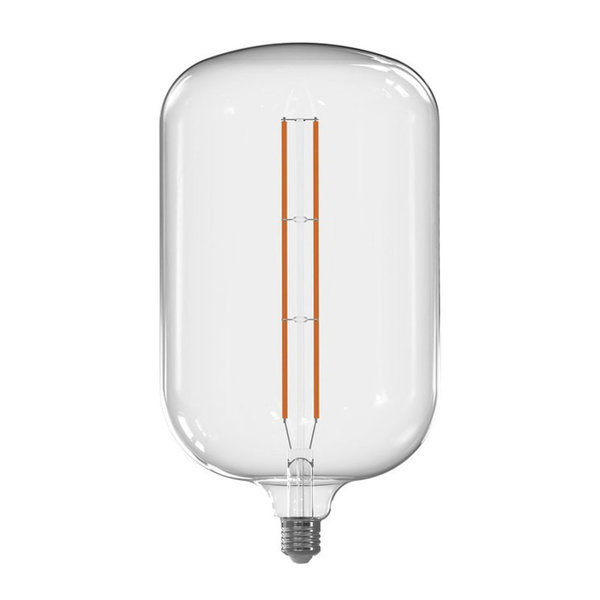 LED Fadenlampe Candy XXL Transparent E27 13W 1521lm 2700K Warmweiß Dimmbar