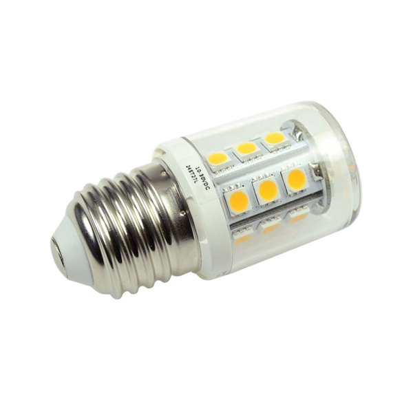 LED Leuchtmittel E27 2W 250 Lumen 6000K Kaltweiß 10-30V DC 10-18V AC