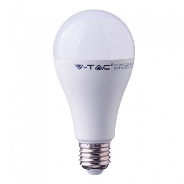 V-TAC LED Leuchtmittel A60 E27 12W 1055lm 2700K Warmweiß 230V AC CRI95