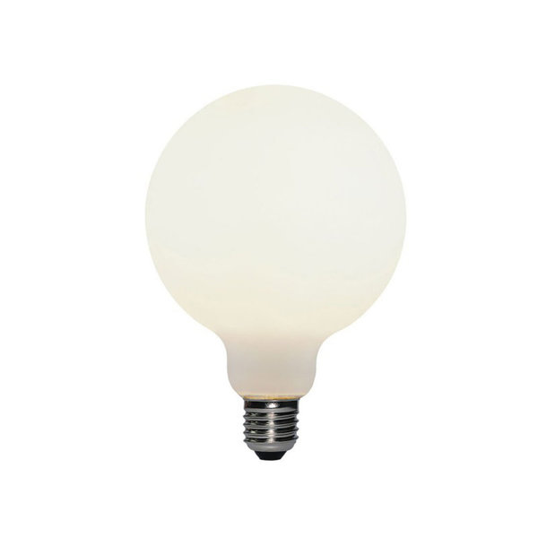 LED Glühbirne Porzellan G95 E27 6W 530lm 2700K Warmweiß CRI90 Dimmbar