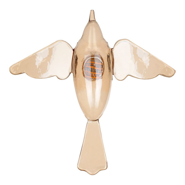 Bailey LED Fadenlampe E27 goldener Vogel 4W 160lm 1900K Warmweiß Dimmbar