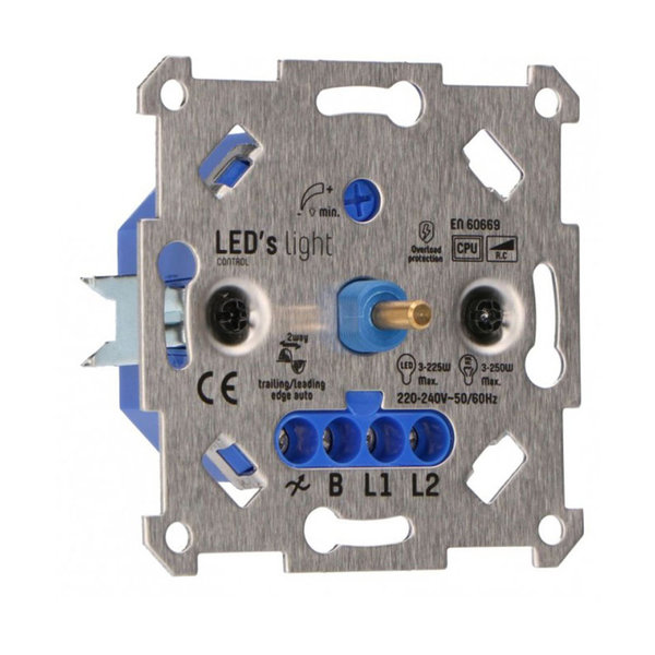 Universal Dimmer LED-Di-UD für UP und Hohlwanddosen 250W 220-240V