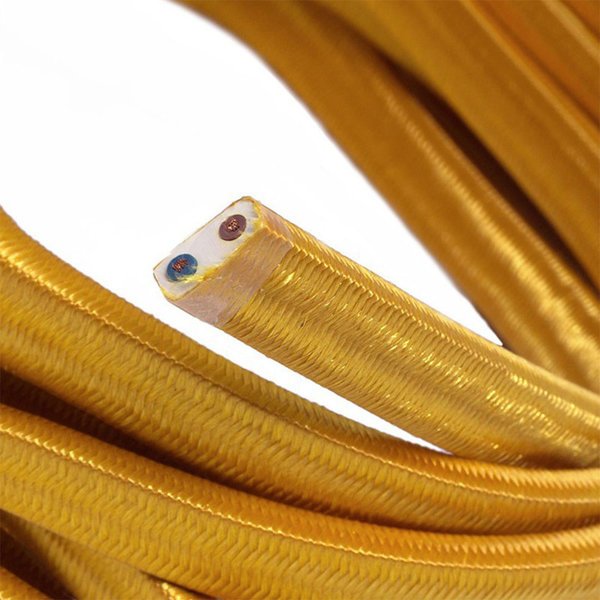 Lumet Textilkabel für Lichterketten CM05 Gold