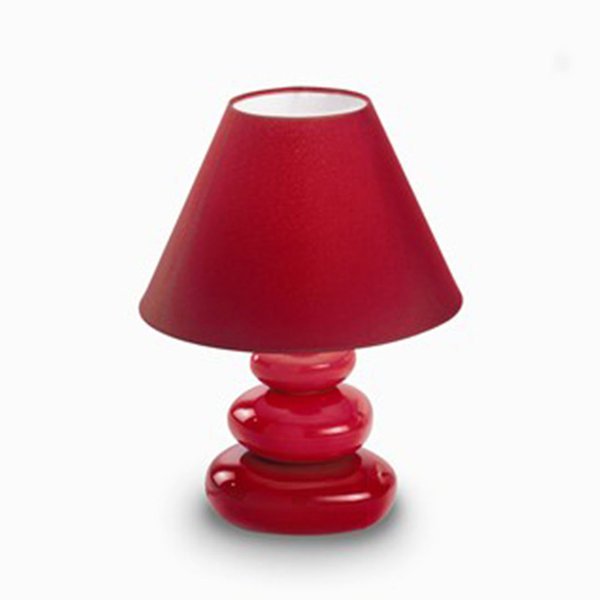 Tischleuchte Ideal Lux K2 Rot