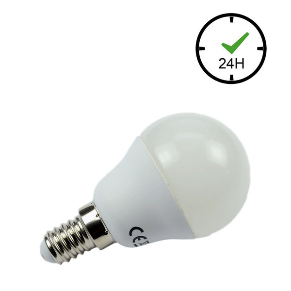 LED Leuchtmittel Globe E14 3,7W 370lm 2700K Warmweiß 85-265V AC 60-269V DC 24h